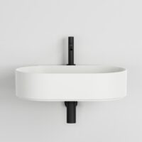 Lavabo ovale monoforo 60