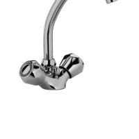 Monoforo lavabo con canna orientabile DA072