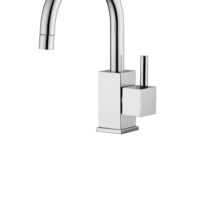 Rubinetto lavabo con canna orientabile LEA091