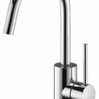 Miscelatore lavabo con canna orientabile LIG077