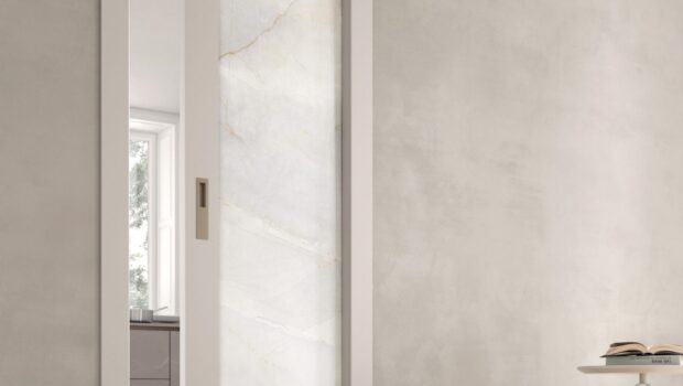 Porte scorrevoli con anta in vetro